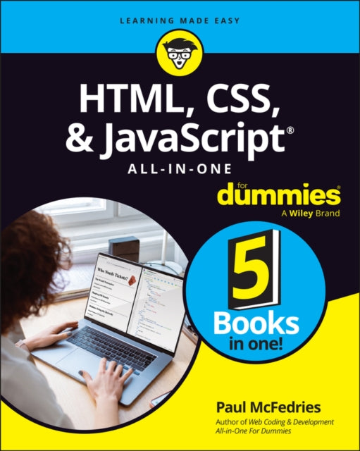 HTML, CSS, & JavaScript All-in-One For Dummies 9781394164684 Paul McFedries