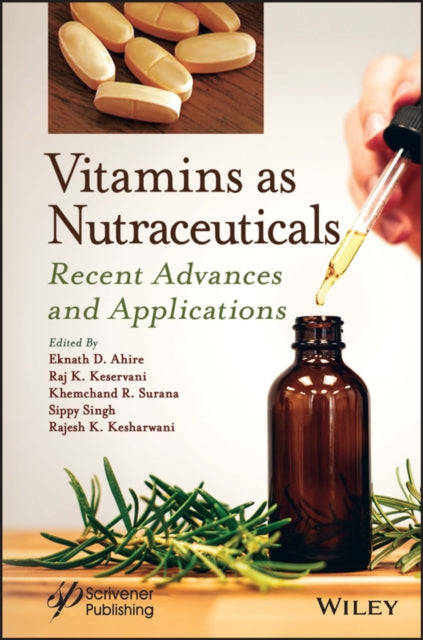 Book cover of: Vitamins as Nutraceuticals. By: Eknath D. Ahire