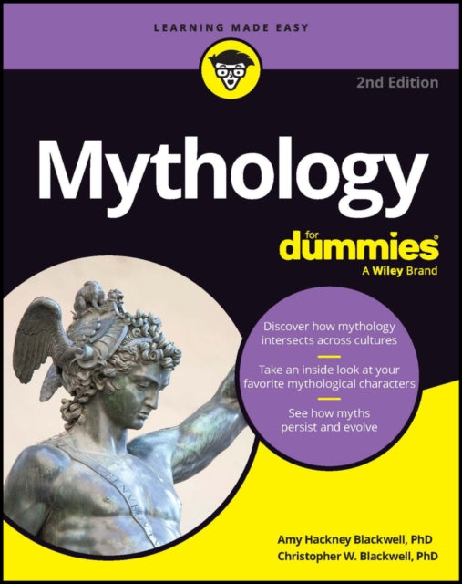 Book cover of: Mythology For Dummies. By: Amy Hackney Blackwell