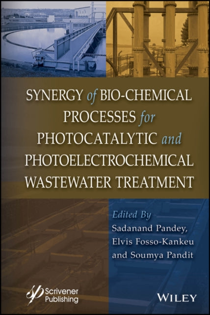 Book cover of: Synergy of Bio-Chemical Processes for Photocatalytic and Photoelectrochemical Wastewater Treatment. By: Sadanand Pandey
