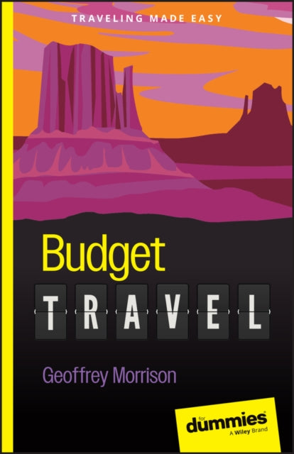 Book cover of: Budget Travel For Dummies. By: Geoffrey Morrison