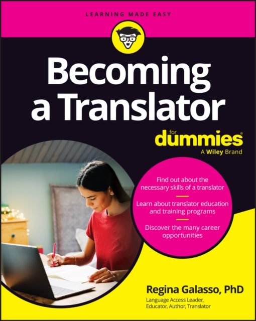 Book cover of: Becoming A Translator For Dummies. By: Regina Galasso