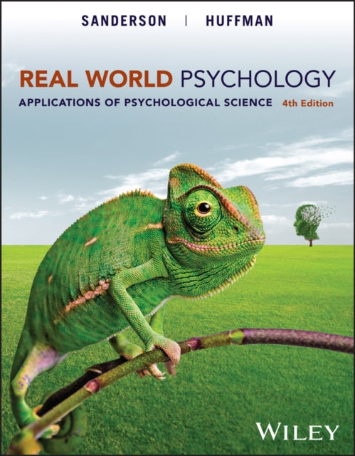 Book cover of: Real World Psychology, with eBook Access Code. By: Catherine Ashley Sanderson