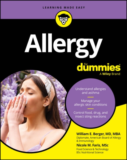 Book cover of: Allergy For Dummies. By: William E. Berger