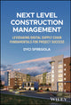 Book cover of: Next Level Construction Management. By: Dyci Sfregola