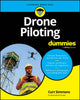 Book cover of: Drone Piloting For Dummies. By: Curt Simmons