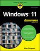 Book cover of: Windows 11 For Dummies, 2nd Edition. By: RATHBONE, ANDY