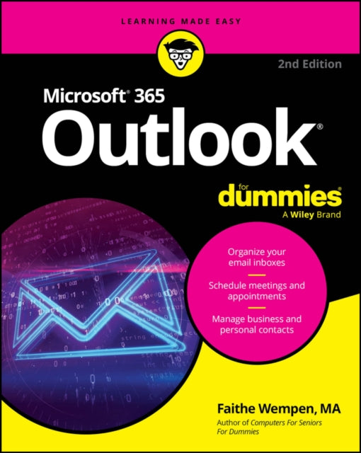 Book cover of: Microsoft 365 Outlook For Dummies. By: Faithe Wempen