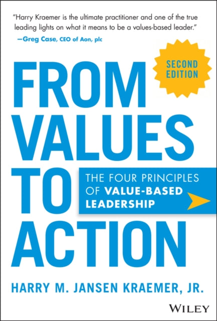 Book cover of: From Values to Action. By: KRAEMER, HARRY MJ
