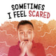 Book cover of: Sometimes I Feel Scared. By: Nicole A. Mansfield