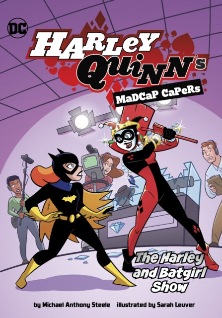Book cover of: Harley and Batgirl Show. By: Michael Anthony Steele
