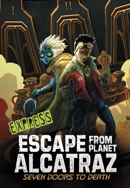 Book cover of: Seven Doors to Death - Express Edition. By: Michael Dahl
