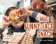 Book cover of: Make a Funny Face Snack. By: Anne Giulieri