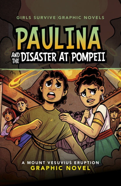 Book cover of: Paulina and the Disaster at Pompeii. By: Barbara Perez Marquez