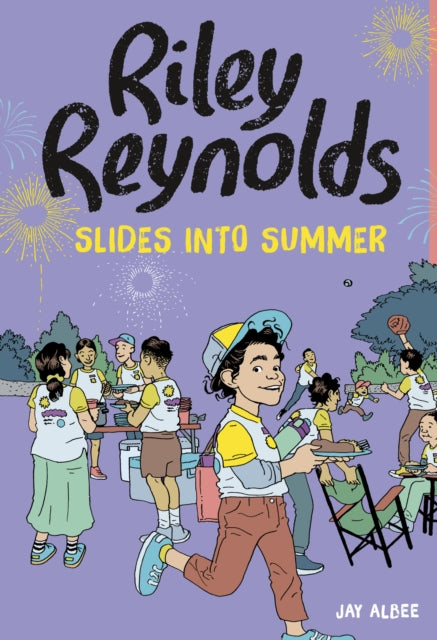 Book cover of: Riley Reynolds Slides into Summer. By: Jay Albee