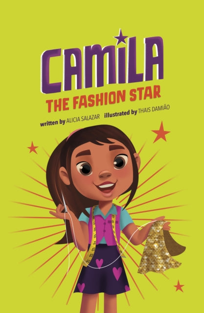 Book cover of: Camila the Fashion Star. By: Thais Damiao