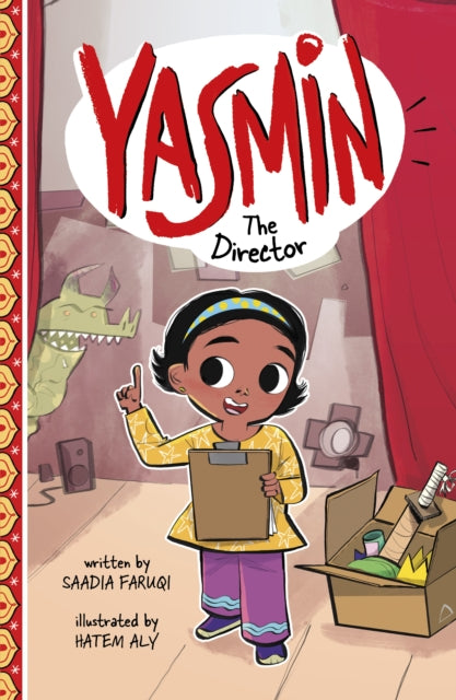 Book cover of: Yasmin the Director. By: Saadia Faruqi