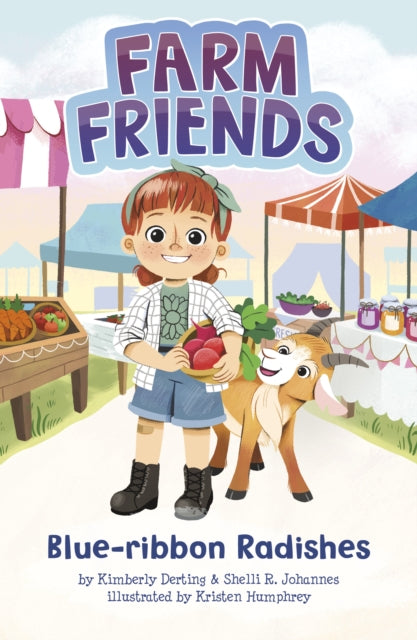 Book cover of: Blue-Ribbon Radishes. By: Kimberly Derting