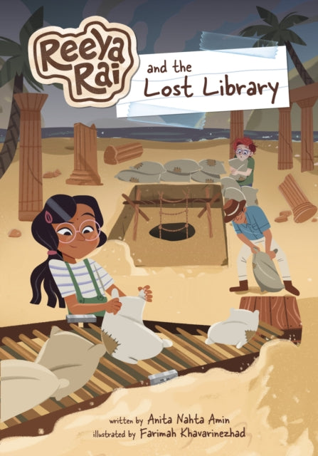 Book cover of: Reeya Rai and the Lost Library. By: Anita Nahta Amin