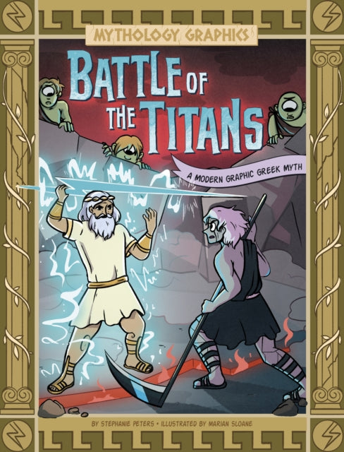 Book cover of: Battle of the Titans. By: Stephanie True Peters
