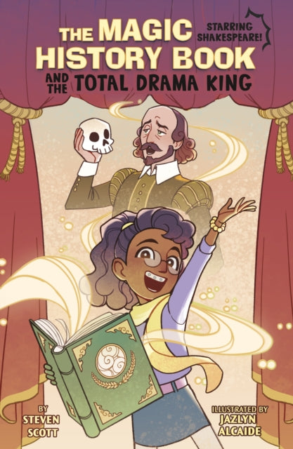 Book cover of: Magic History Book and the Total Drama King. By: Jazlyn Alcaide