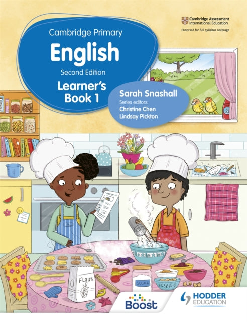 Book cover of: Cambridge Primary English Learner's Book 1 Second Edition. By: Sarah Snashall