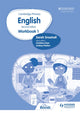 Book cover of: Cambridge Primary English Workbook 1 Second Edition. By: Sarah Snashall