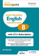 Book cover of: Cambridge Checkpoint Lower Secondary English Teacher's Guide 8 with Boost Subscription. By: Reynolds, John