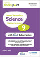 Book cover of: Cambridge Checkpoint Lower Secondary Science Teacher's Guide 9 with Boost Subscription. By: Peter D. Riley