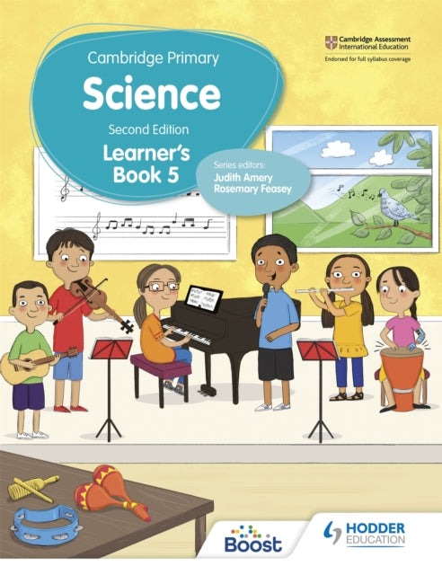 Book cover of: Cambridge Primary Science Learner's Book 5 Second Edition. By: Rosemary Feasey
