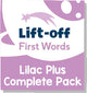 Book cover of: Reading Planet Lilac Plus: Lift-off First Words Complete Pack