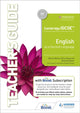 Book cover of: Cambridge IGCSE English as a Second Language Teacher's Guide with Boost Subscription. By: Monica Menon