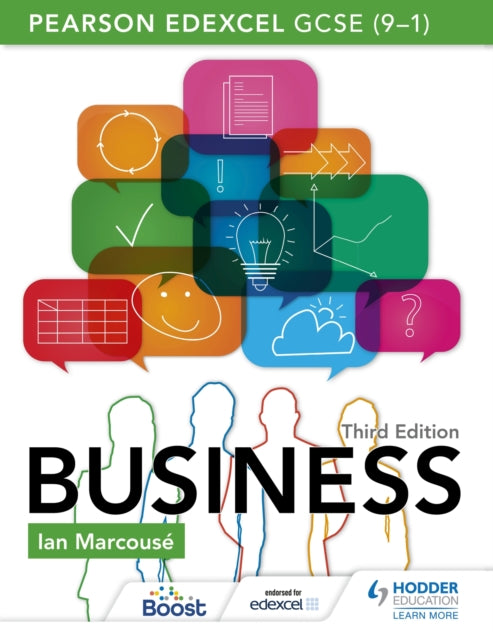 Pearson Edexcel GCSE (9–1) Business, Third Edition 9781398356320 Ian Marcouse