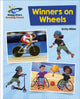 Book cover of: Reading Planet - Winners on Wheels - White: Galaxy. By: Emily Hibbs