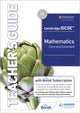 Book cover of: Cambridge IGCSE Core and Extended Mathematics Teacher's Guide with Boost Subscription. By: Ric Pimentel