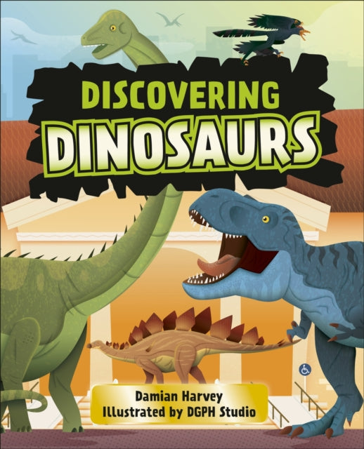 Book cover of: Reading Planet KS2: Discovering Dinosaurs - Venus/Brown. By: Damian Harvey