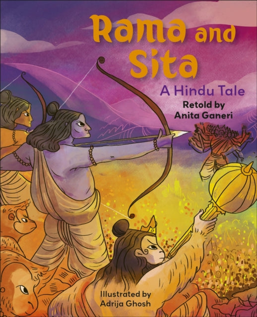 Book cover of: Reading Planet KS2: Rama and Sita: A Hindu Tale - Earth/Grey. By: Anita Ganeri