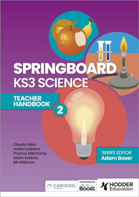 Book cover of: Springboard: KS3 Science Teacher Handbook 2. By: Adam Boxer