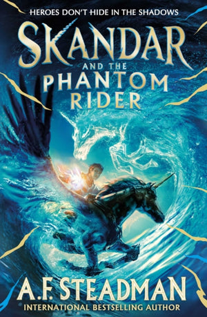 Skandar and the Phantom Rider, the spectacular sequel to Skandar and the Unicorn Thief, the biggest fantasy adventure since Harry Potter