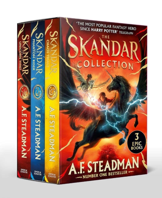 Book cover of: Skandar Boxed Set Books 1 - 3