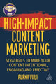 Book cover of: High-Impact Content Marketing. By: Purna Virji