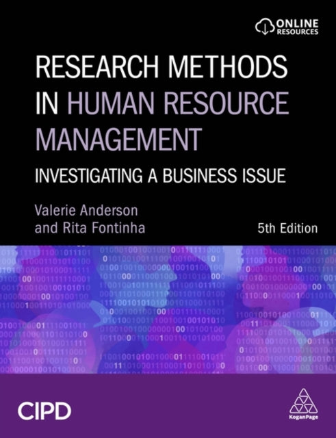 Book cover of: Research Methods in Human Resource Management. By: Valerie Anderson