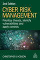 Book cover of: Cyber Risk Management. By: Christopher J. Hodson
