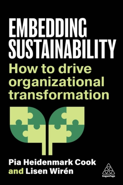 Book cover of: Embedding Sustainability. By: Pia Heidenmark Cook