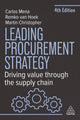 Book cover of: Leading Procurement Strategy. By: Remko Van Hoek