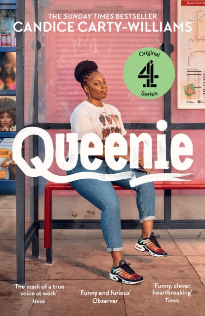 Book cover of: Queenie. By: Candice Carty-Williams