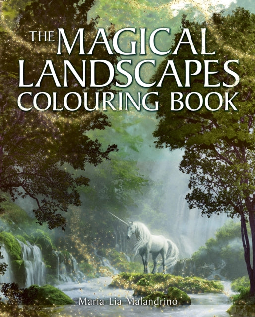 Book cover of: Magical Landscapes Colouring Book