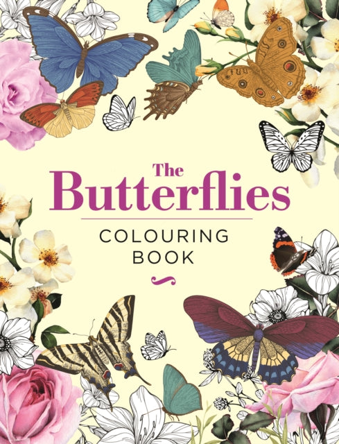 Book cover of: Butterflies Colouring Book