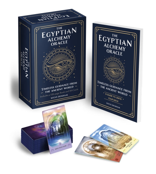 Book cover of: Egyptian Alchemy Oracle Book & Card Deck