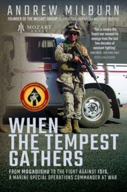 Book cover of: When the Tempest Gathers. By: Andrew Milburn